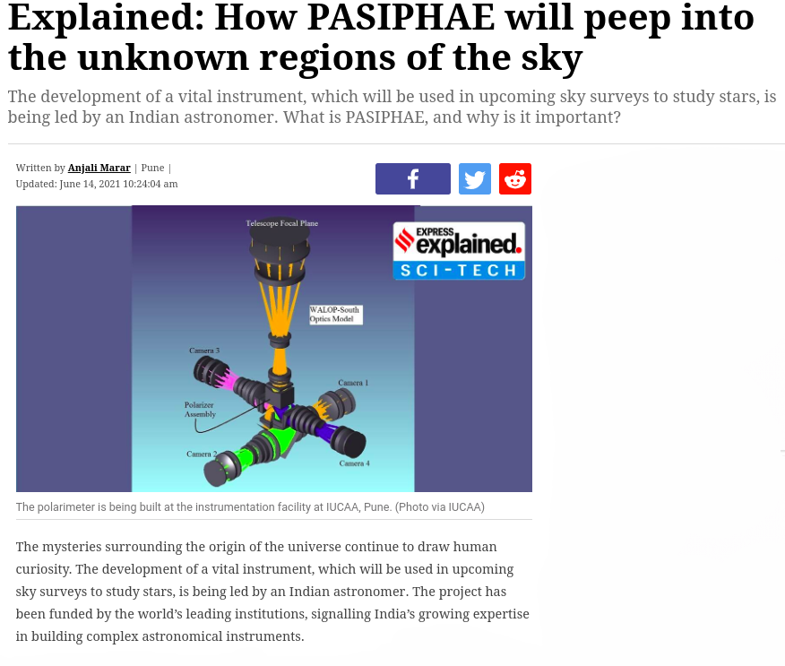 Indian express screenshot